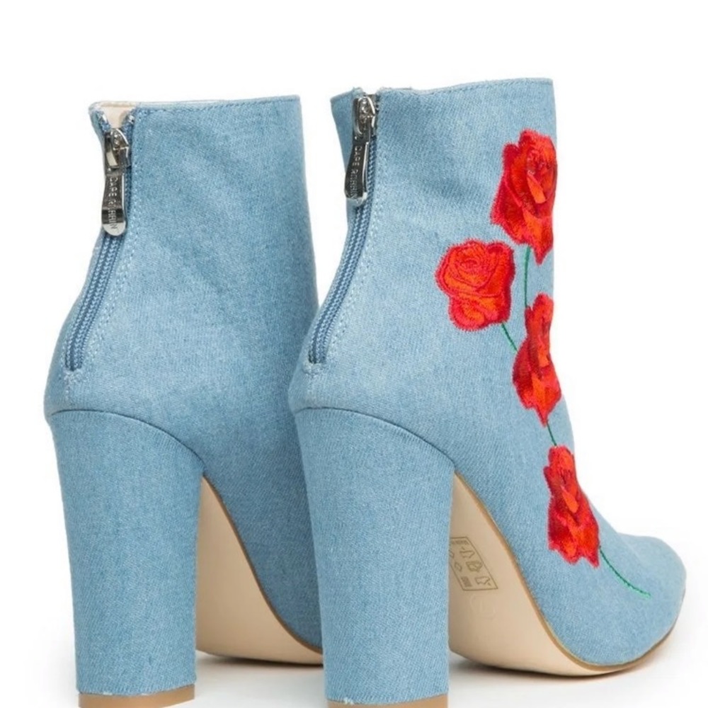 Denim heels - Picture 3 of 5